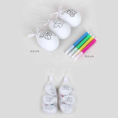 DIY Color Me White Easter Egg With Marker 2100 (12 units)