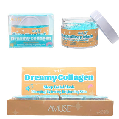 Dreamy Collagen Sleep Face Mask (12 units)