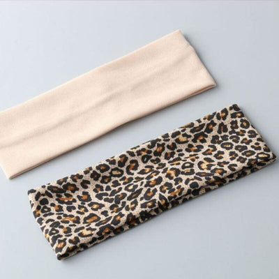 Dual Cheetah Sport Headband Set 13144 (12 units)