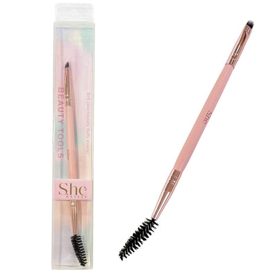 Dual Ended Brow Brush with Spoolie 529 (12 units)