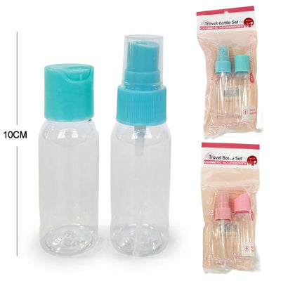 Empty Travel Size Bottles Containers (12 units)