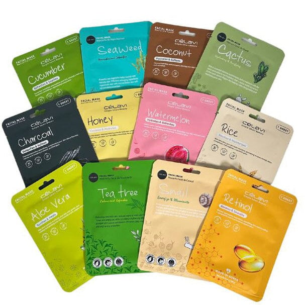 Essence Facial Sheet Mask Assorted (12 units) – MyWholesaleFashion.com
