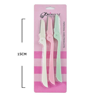 Eyebrow Razor 3PC Set 5018 (12 units)