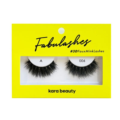 Fabulashes 3D Faux Mink Lashes A6 (12 units)