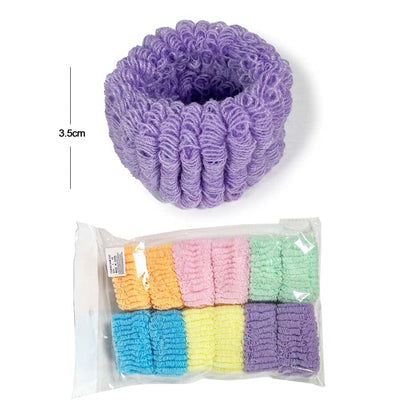 Fashion 12PC Hair Tie Assorted (10 units)