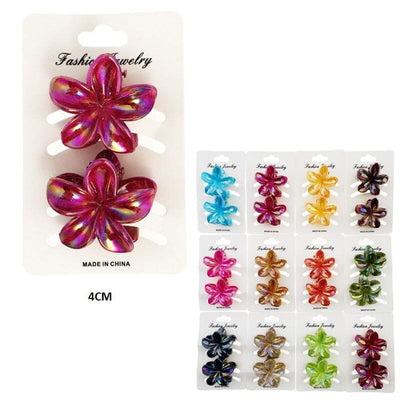 Fashion 2PC Hair Jaw Clip 13651 (12 units)