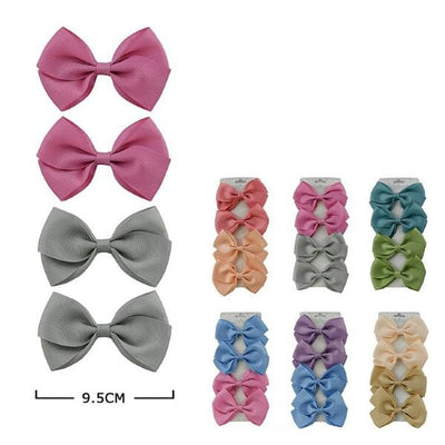 Fashion 4PC Hair Bow -10015BN. (12 units)