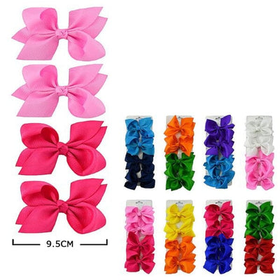 Fashion 4PC Hair Bow 10120R (12 units)