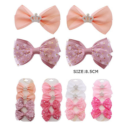 Fashion 4PC Hair Bow 1021R (12 units)