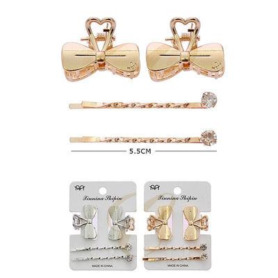 Fashion 4PC Hair Pin Set 0587GS (12 units)