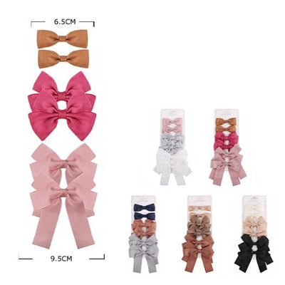 Fashion 6PC Hair Bow 20038W (12 units)