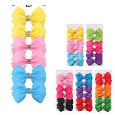 Fashion 6PC Hair Bow Set 20032R (12 units)