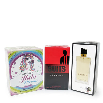 Fashion Assorted Perfume (3 units)