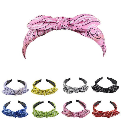 Fashion Bandana Headband 0075R8 (12 units)