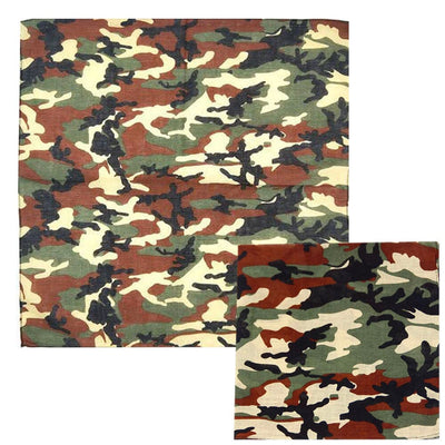 Fashion Camo Bandana (12 units)