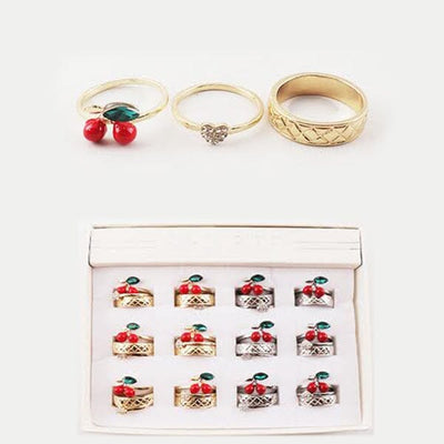 Fashion Cherry Ring 995 (12 units)
