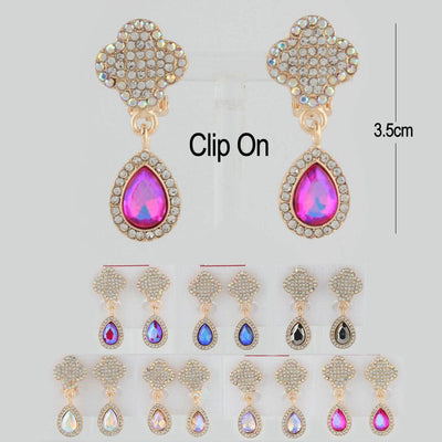 Fashion Clip On Earrings 1859 (12 units)