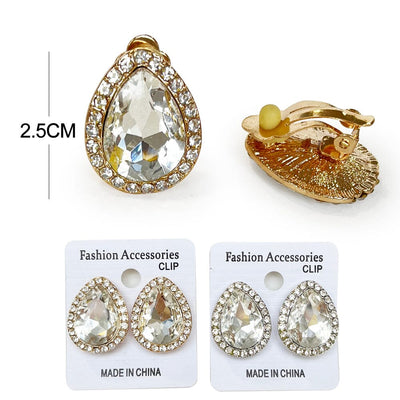 Fashion Clip On Earrings 3333C (12 units)