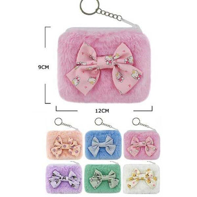 Fashion Coin Purse With Keychain 73309 (12 units)