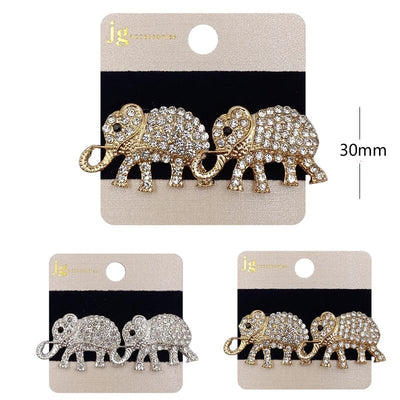 Fashion Elephant Earrings 2693 (12 units)