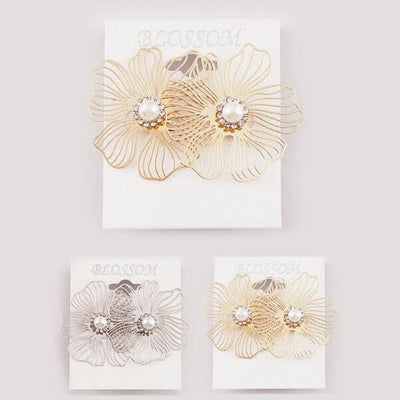 Fashion Flower Earring 5680 (12 units)