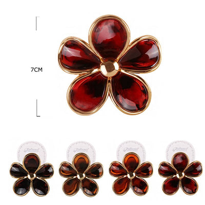 Fashion Flower Hair Jaw Clip 11230BG (12 units)