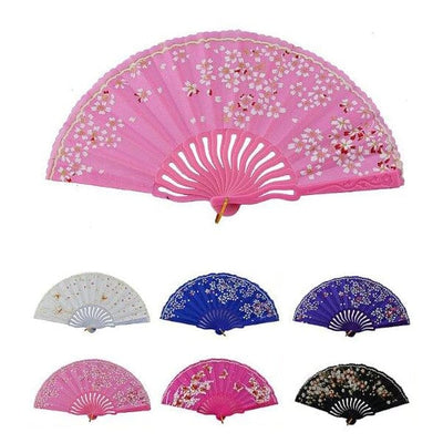 Fashion Flower Print Fan 3157 (12 units)