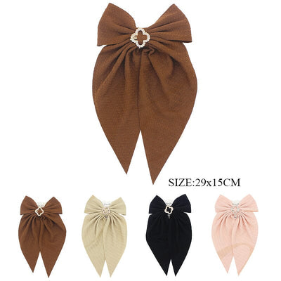 Fashion Hair Bow With Tail 0118 (12 units)