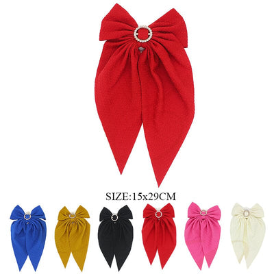 Fashion Hair Bow With Tail 0136 (12 units)