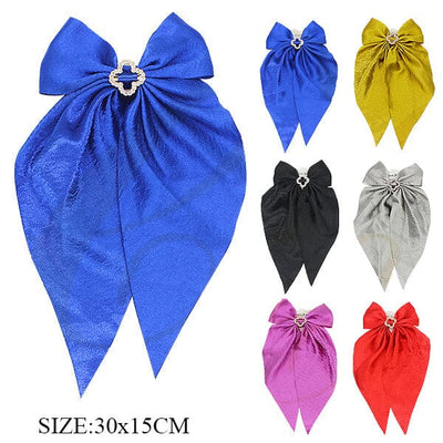 Fashion Hair Bow With Tail 0166 (12 units)