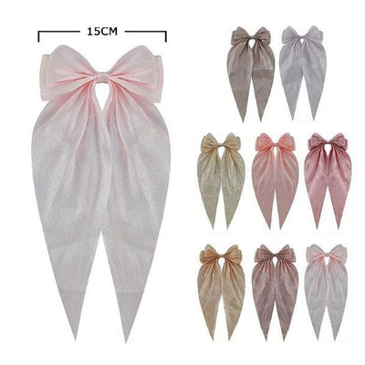 Fashion Hair Bow With Tail 28704M (12 units)