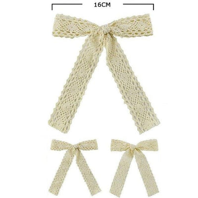 Fashion Hair Bow With Tail 28742 (12 units)