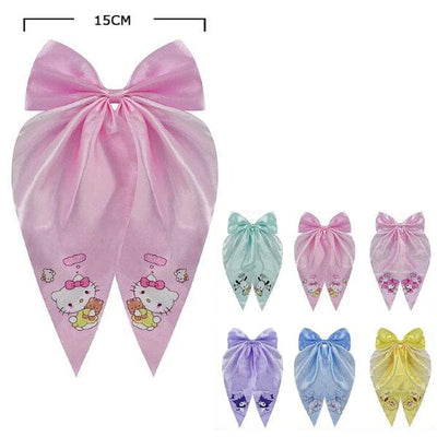 Fashion Hair Bow With Tail 28972M (12units)