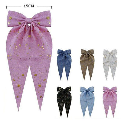 Fashion Hair Bow With Tail 29274M (12 units)