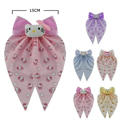 Fashion Hair Bow With Tail 29322M (12 units)