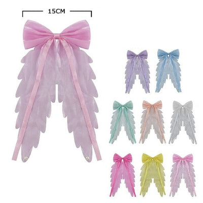 Fashion Hair Bow With Tail 29353M (12 units)