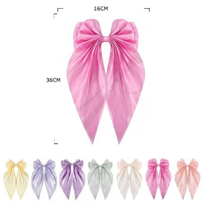 Fashion Hair Bow With Tail 29370M (12 units)