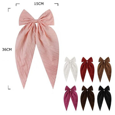 Fashion Hair Bow With Tail 29471M (12 units)