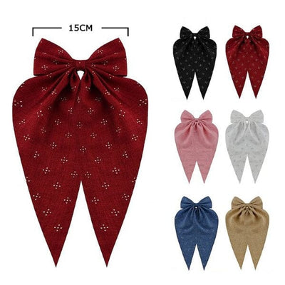 Fashion Hair Bow With Tail 29473M (12 units)