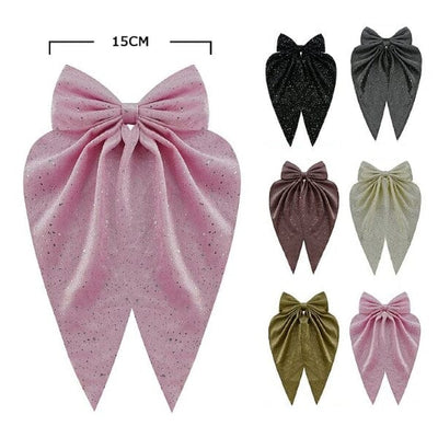 Fashion Hair Bow With Tail 29479M (12 units)