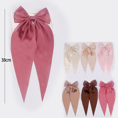 Fashion Hair Bow With Tail 810 (12 units)