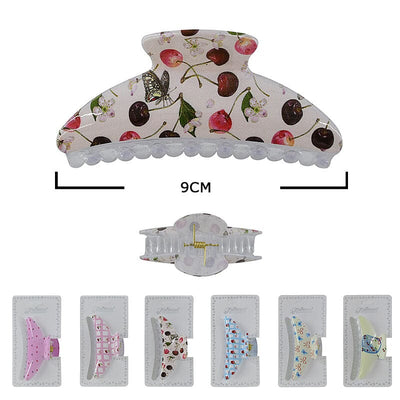 Fashion Hair Jaw Clip 11124M (12 units)