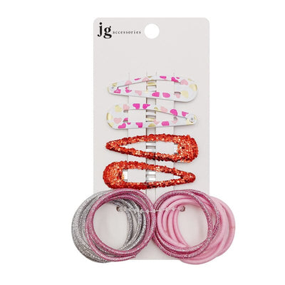 Fashion Hair Tie Pin Set2102 (12 units)
