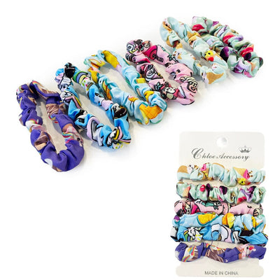 Fashion Hair Tie Set 0089R (12 units)