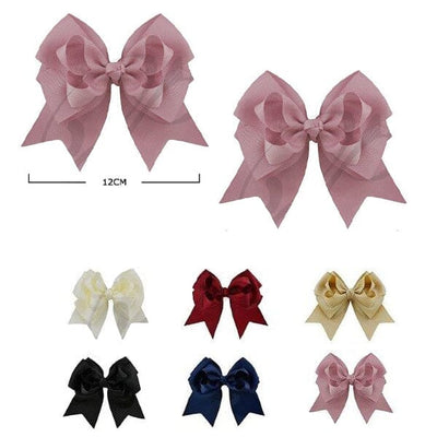 Fashion Layered Hair Bow 1245D (24 units)