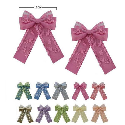 Fashion Layered Hair Bow 1612BN (24 units)