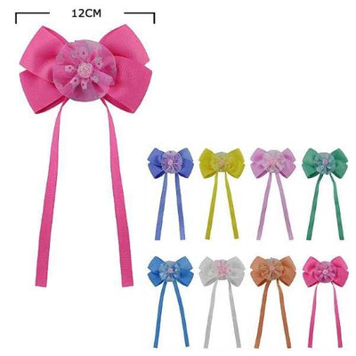 Fashion Layered Hair Bow 1685P (12 units)