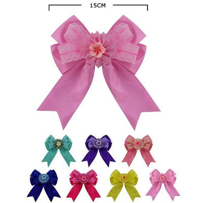 Fashion Layered Hair Bow 29237K (12 units)