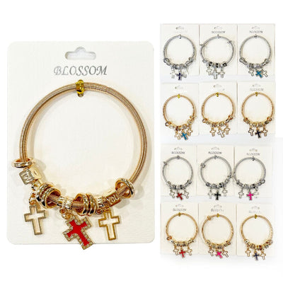 Fashion Multi Charm Bracelet 3475 (12 units)