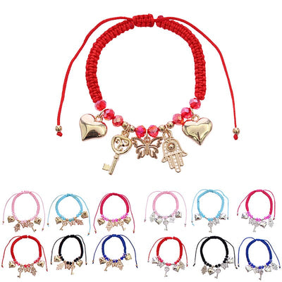 Fashion Multi Charm Bracelets 1650R6 (12 units)